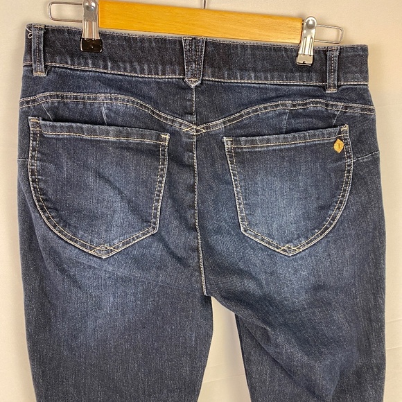 Classic Dark Blue Cropped Jeans - Picture 8 of 11